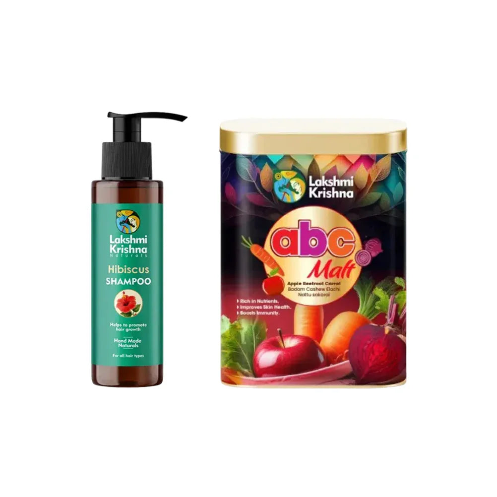 トリートメント kirshbarn Hibiscus Shampoo + ABC Malt – Lakshmi Krishna Naturals