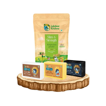 Weight Loss Powder(500g) + Combo of Goat Milk Soap
