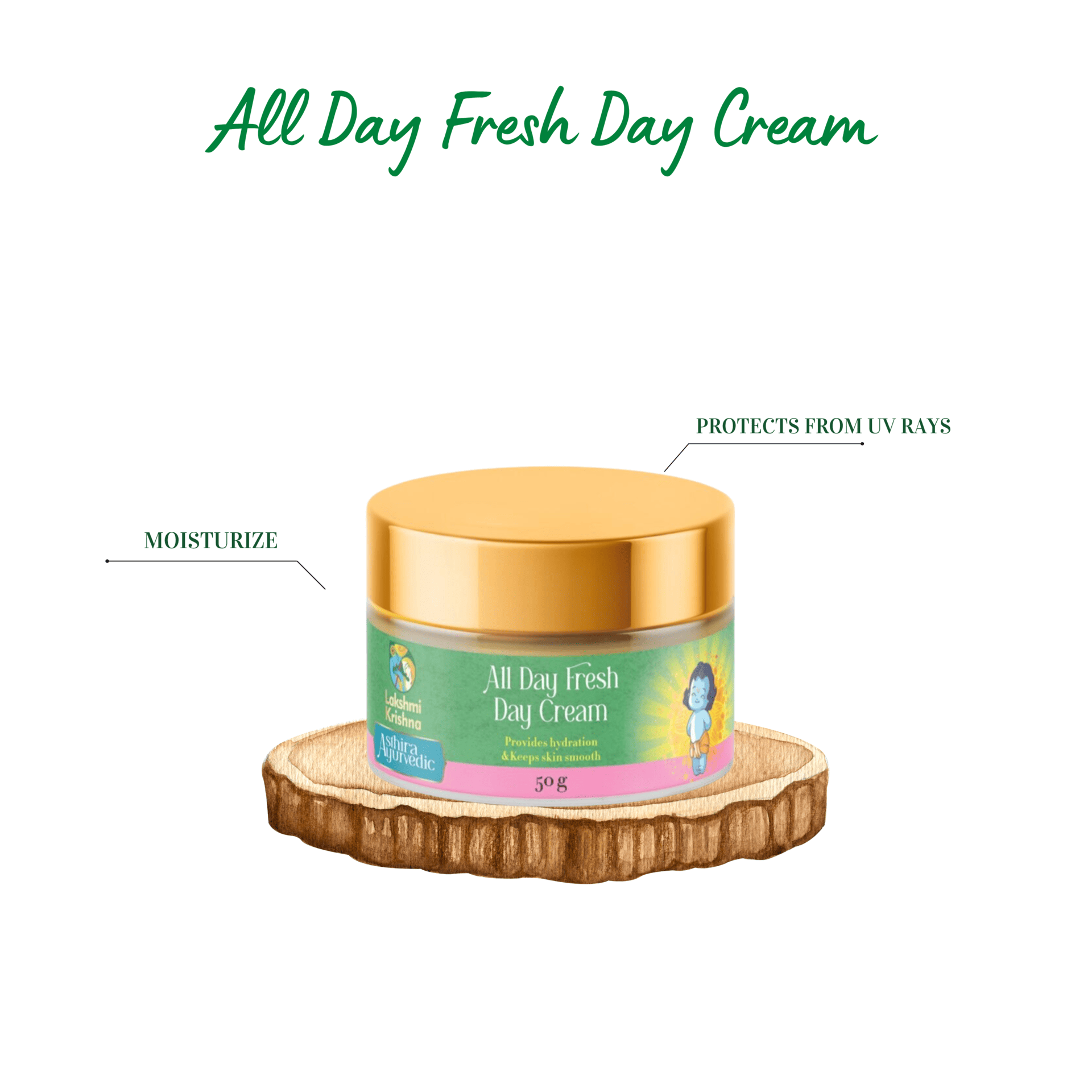 All day fresh day cream - Lakshmi Krishna Naturals