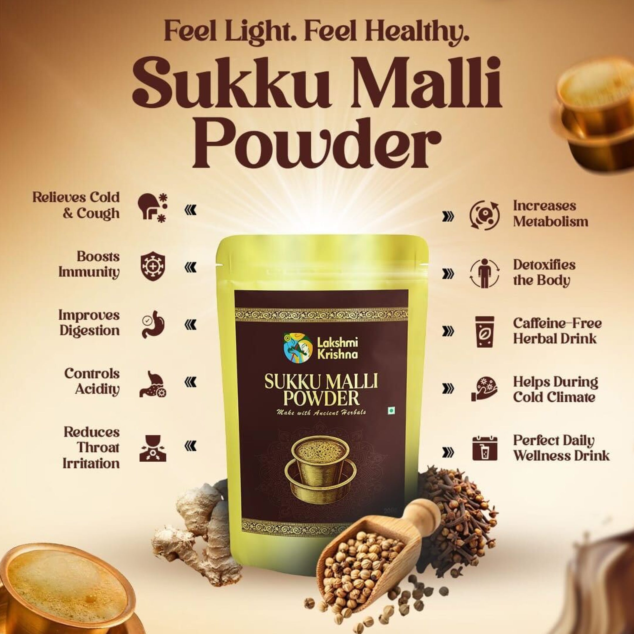 Sukku Malli Powder - 200g
