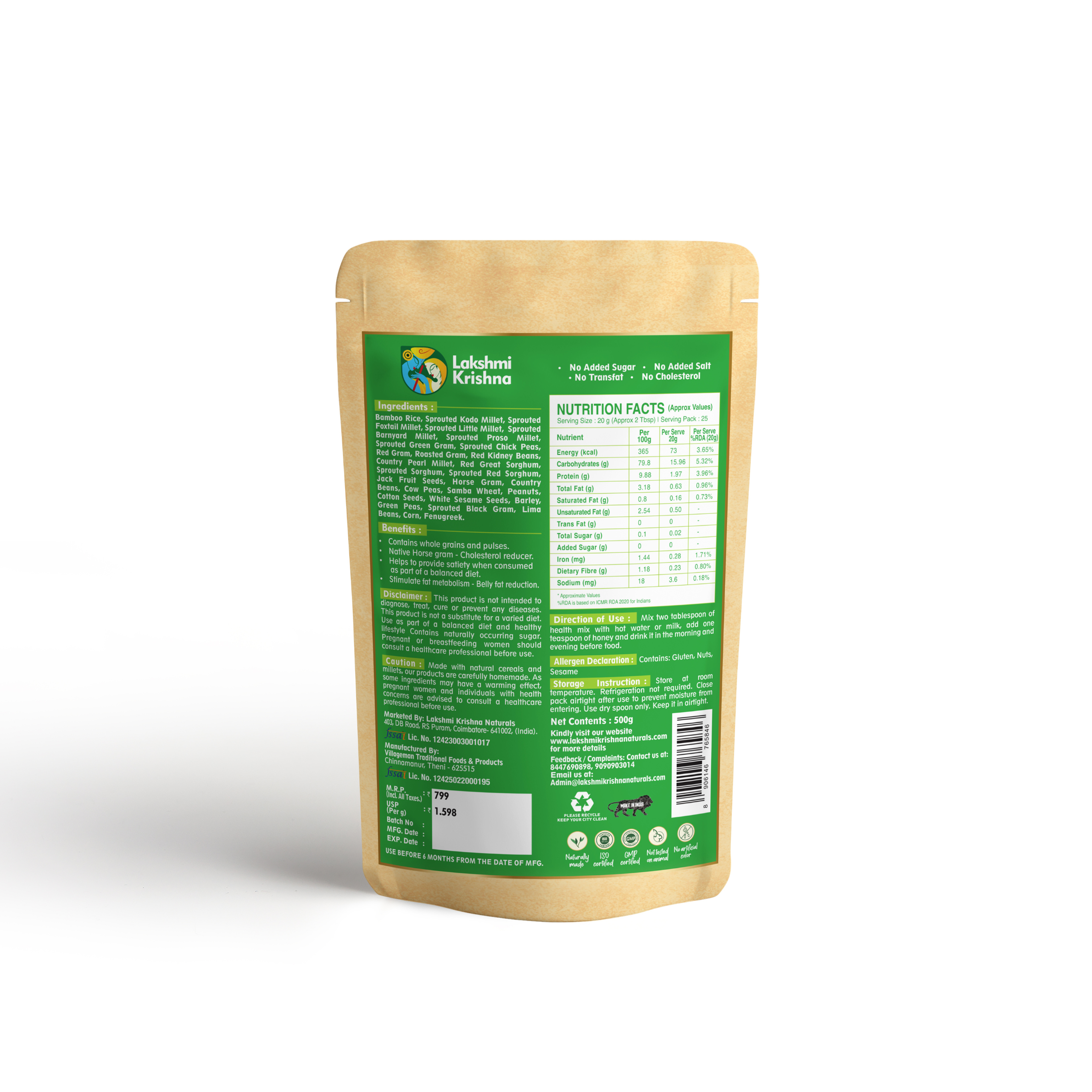 Slim And Strength Weight Loss Powder (500g)