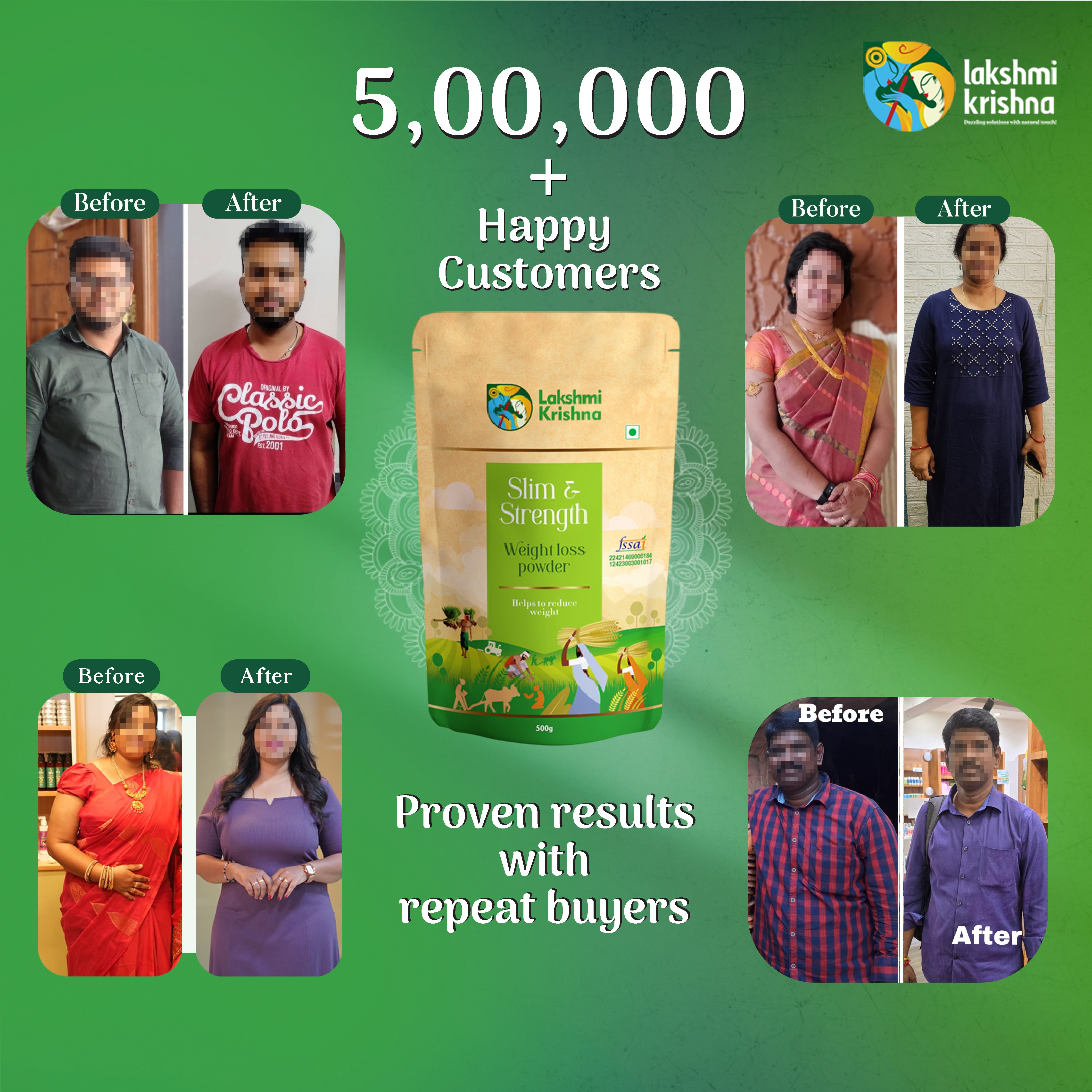 Slim And Strength Weight Loss Powder (500g)