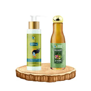 Anti Dandruff Shampoo + 32 Herbs Hair Regrowth Oil