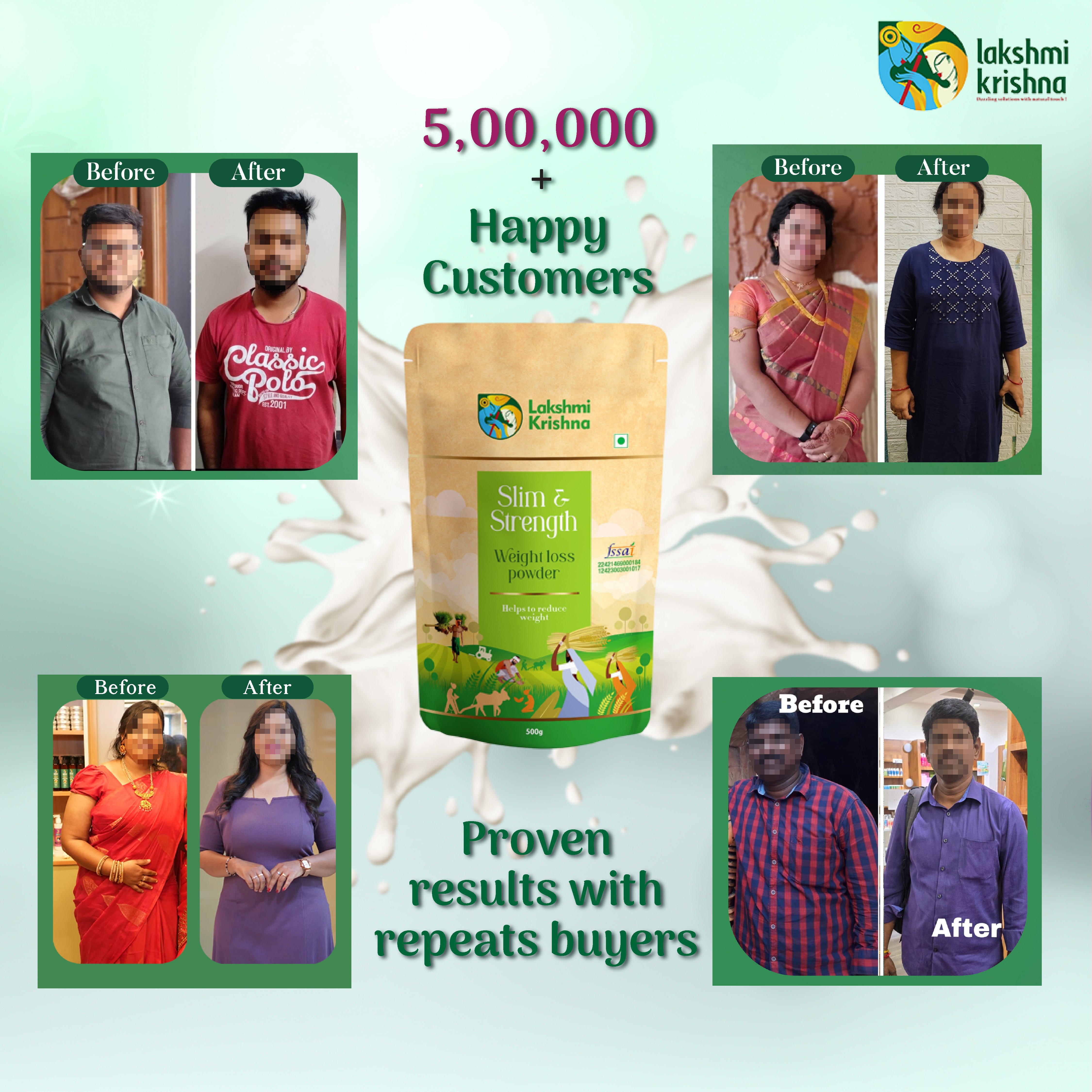 Slim And Strength Weight Loss Powder (500g)