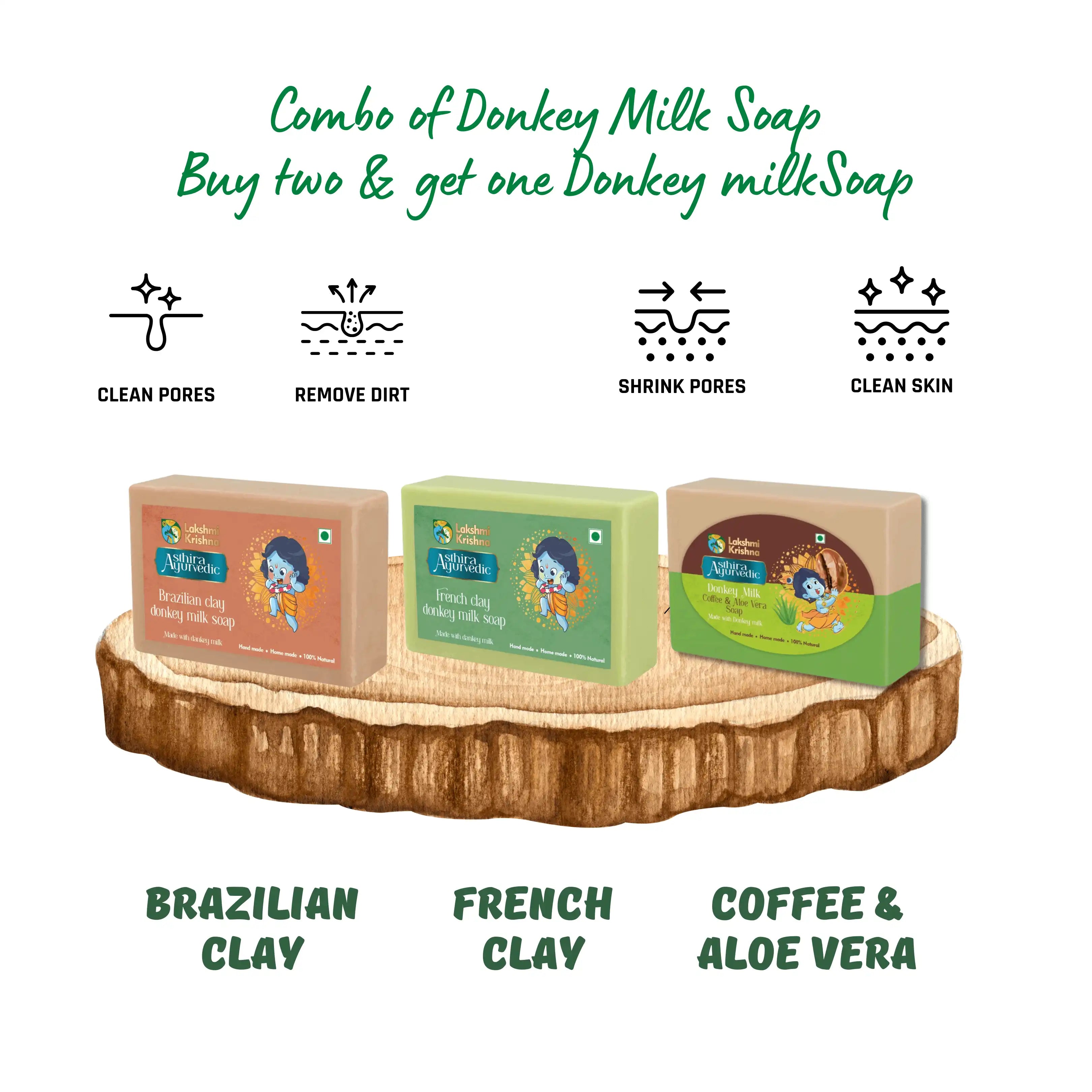 Donkey Milk Soap: Buy 2 & get 1