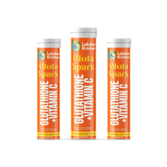 Gluta Spark Glutathione + Vitamin C Effervescent Tablets (20 Tabs)