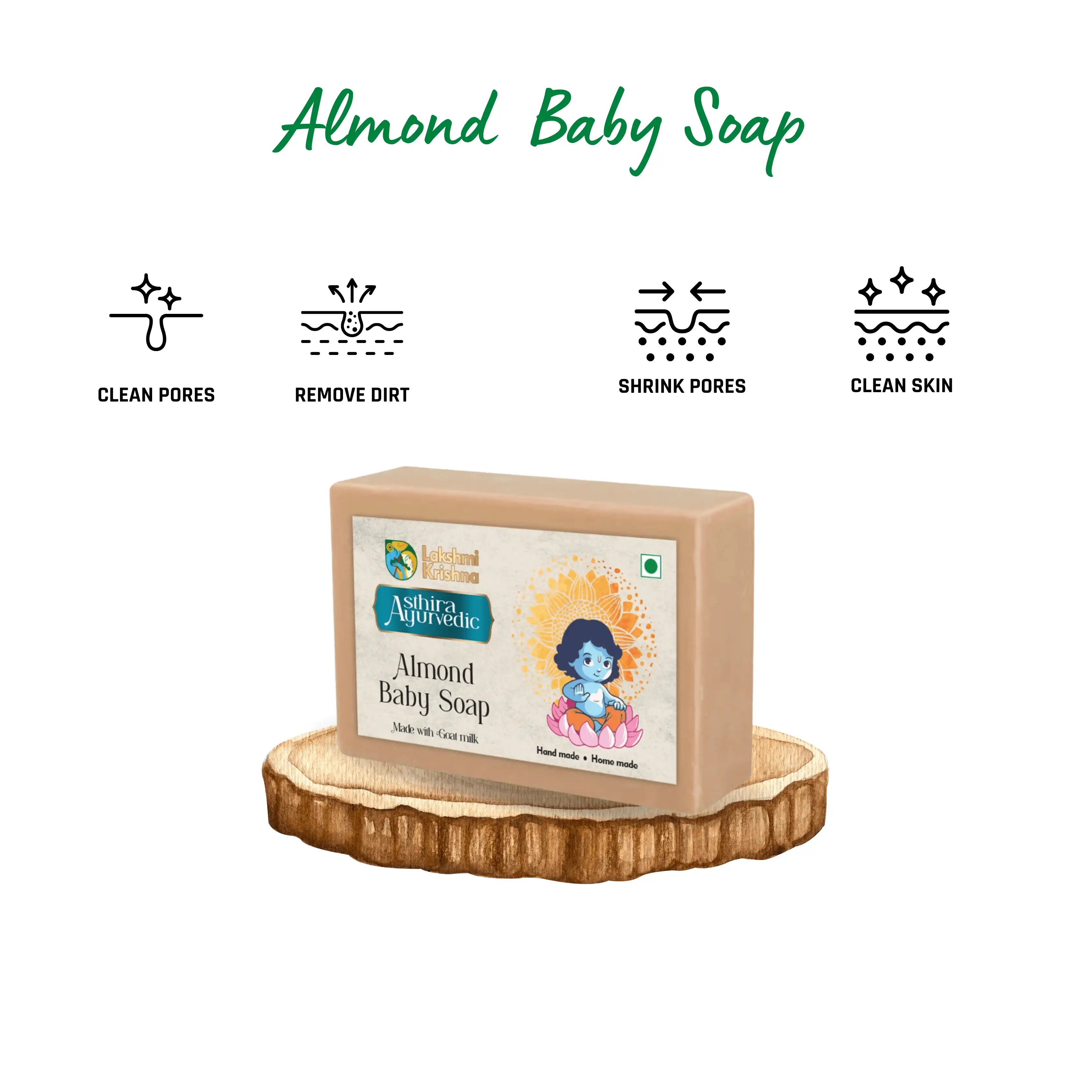 Goat Milk Almond Baby Soap