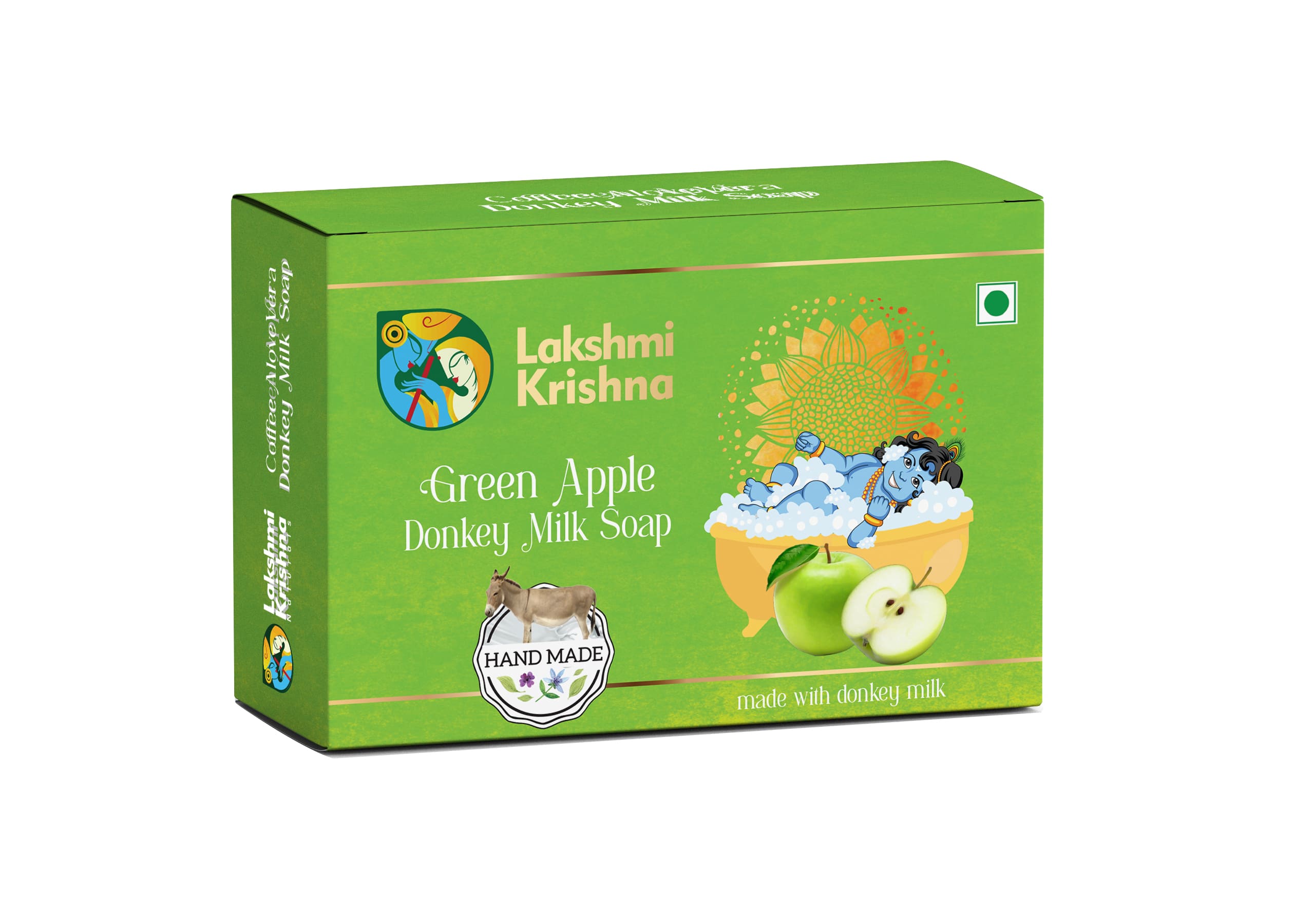 🎁 Green Apple Donkey Milk Soap