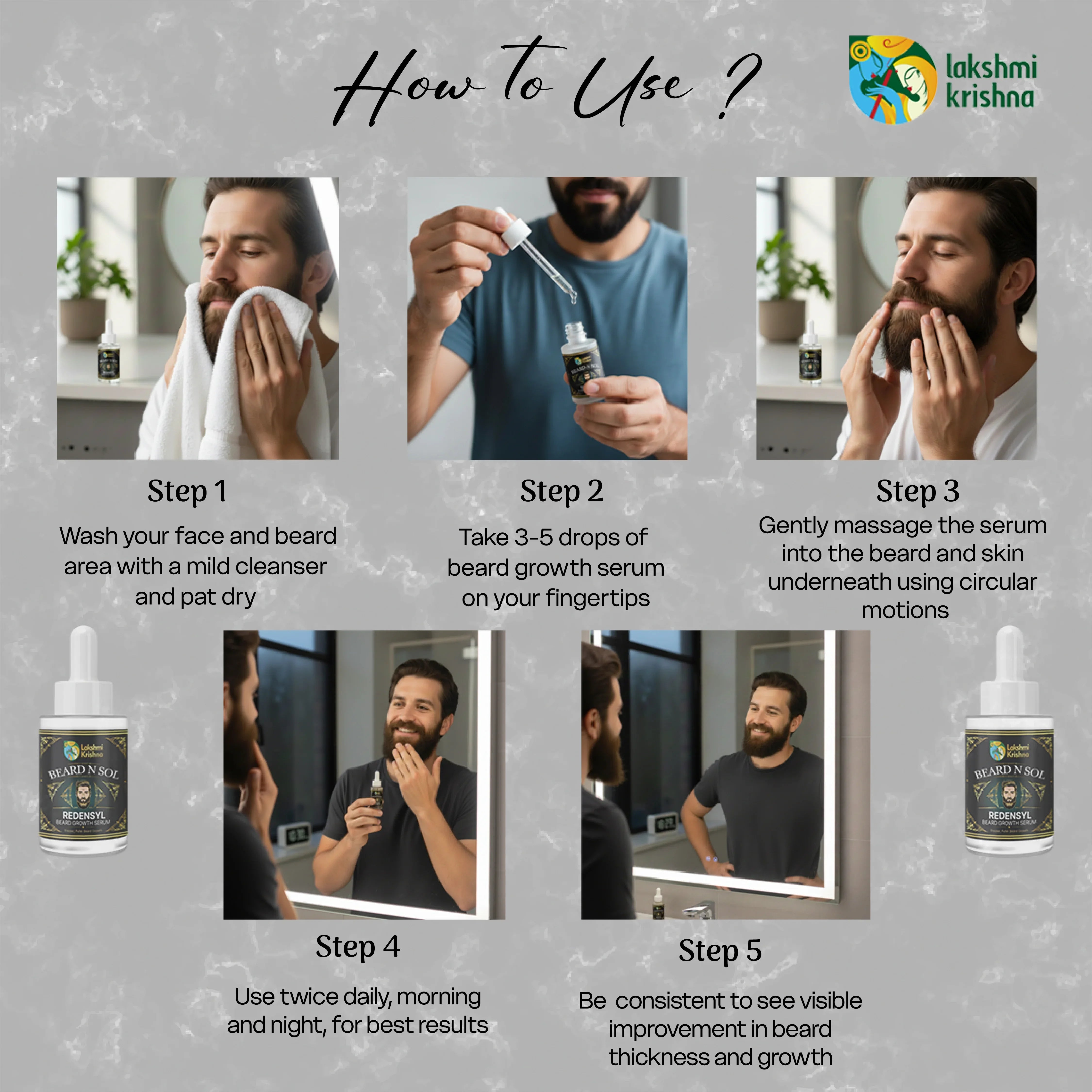 Beard N Sol Rendensyl Beard Growth Serum