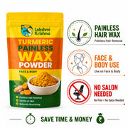 Turmeric Painless Wax Powder(Face & Body)