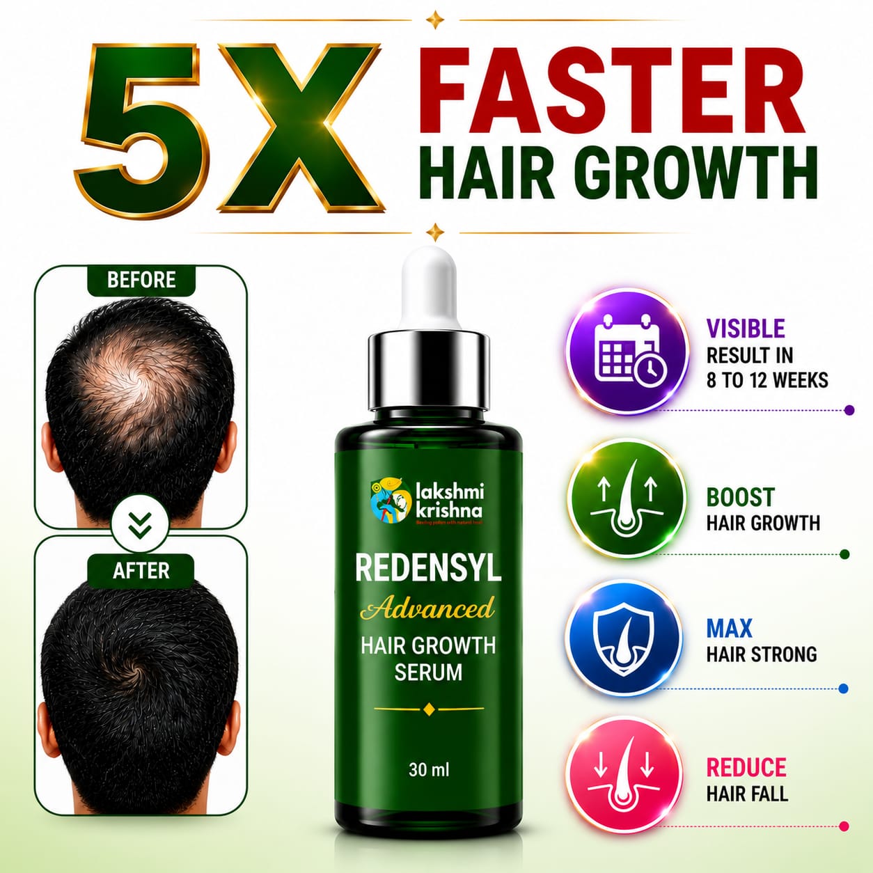Redensyl Advanced Hair Growth Serum