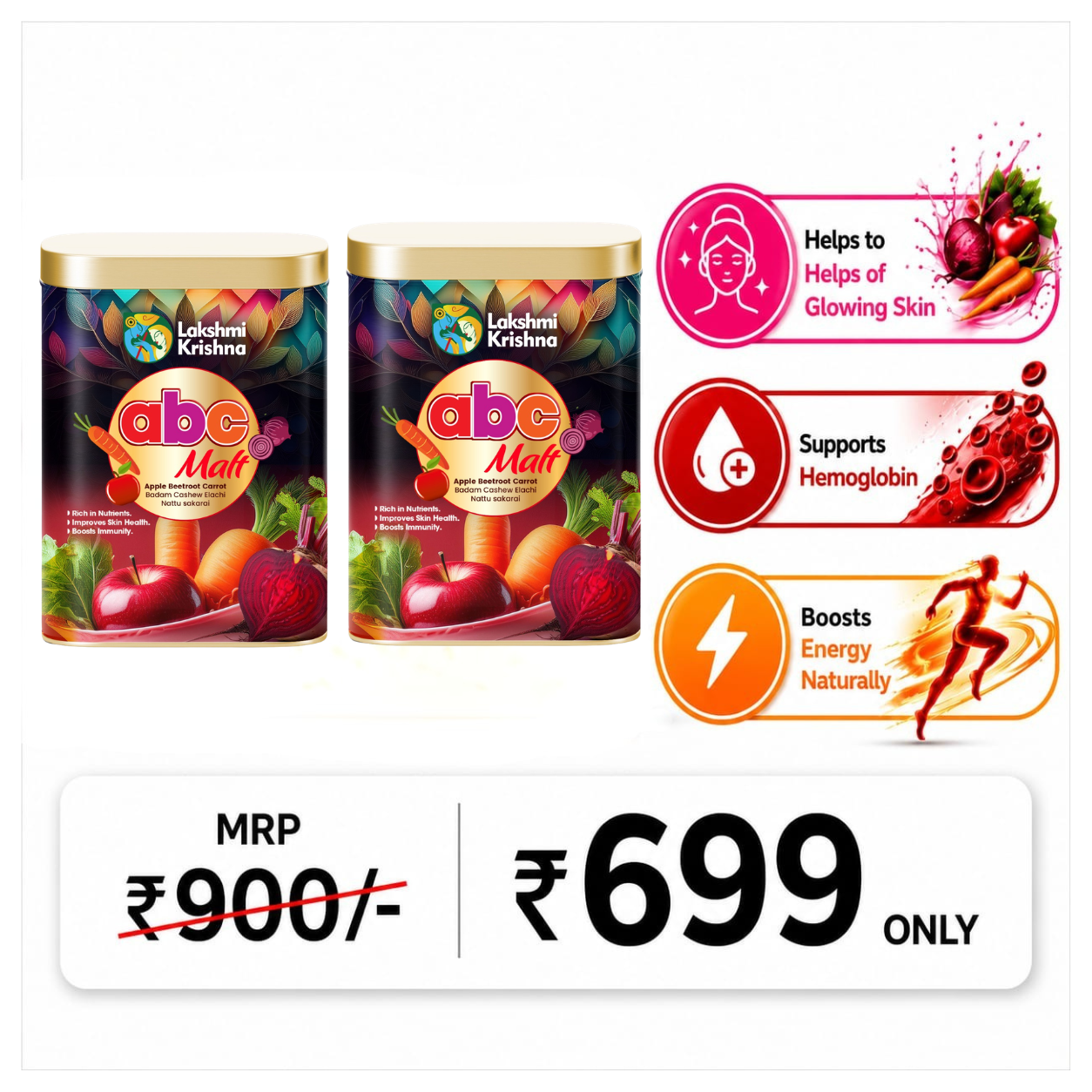 ABC Malt Pack of 2