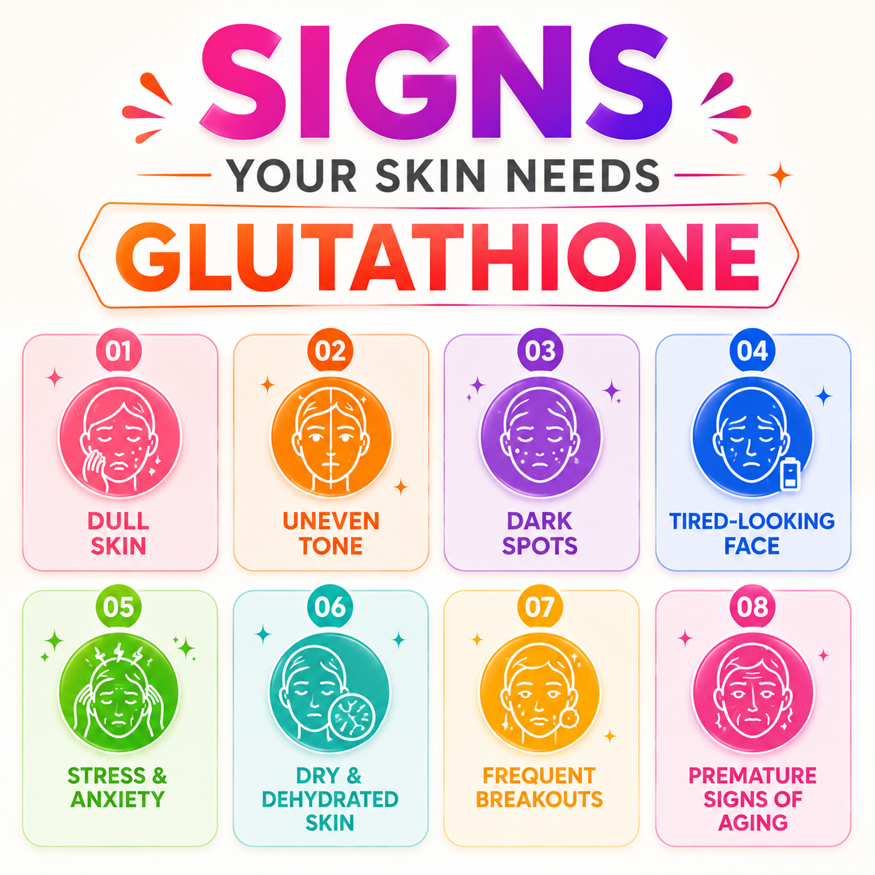 Gluta Spark Glutathione + Vitamin C Effervescent Tablets (20 Tabs)   Lakshmi Krishna Naturals