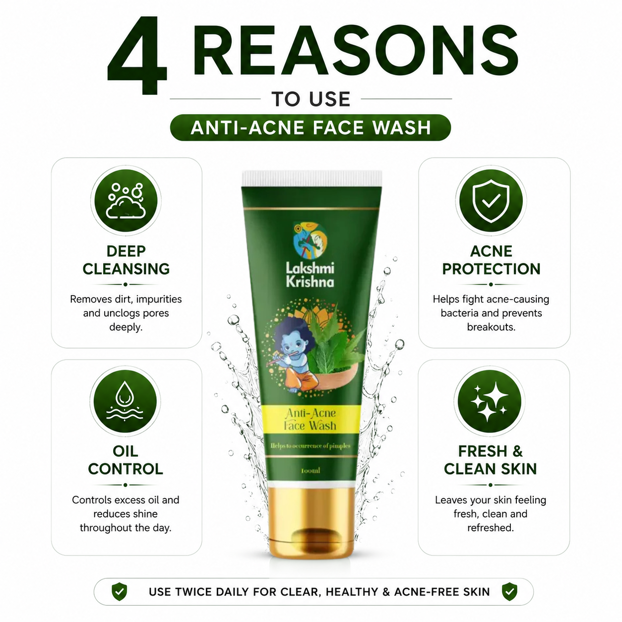 Anti Acne Face Wash
