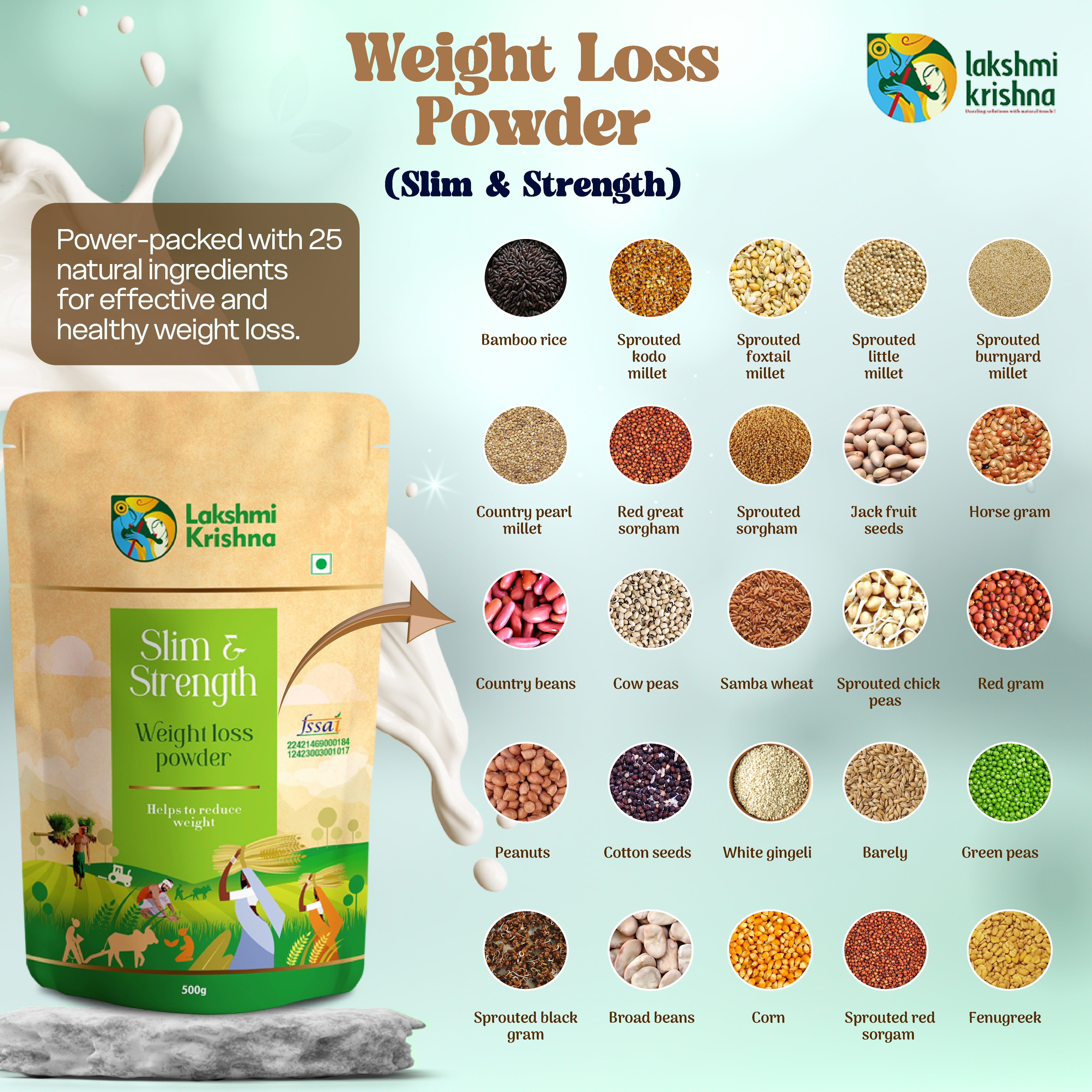 Slim And Strength Weight Loss Powder (500g)