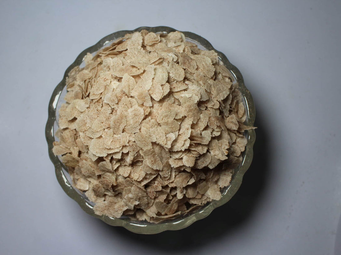 Brown rice flakes