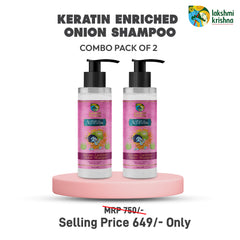 Keratin Enriched Onion Shampoo
