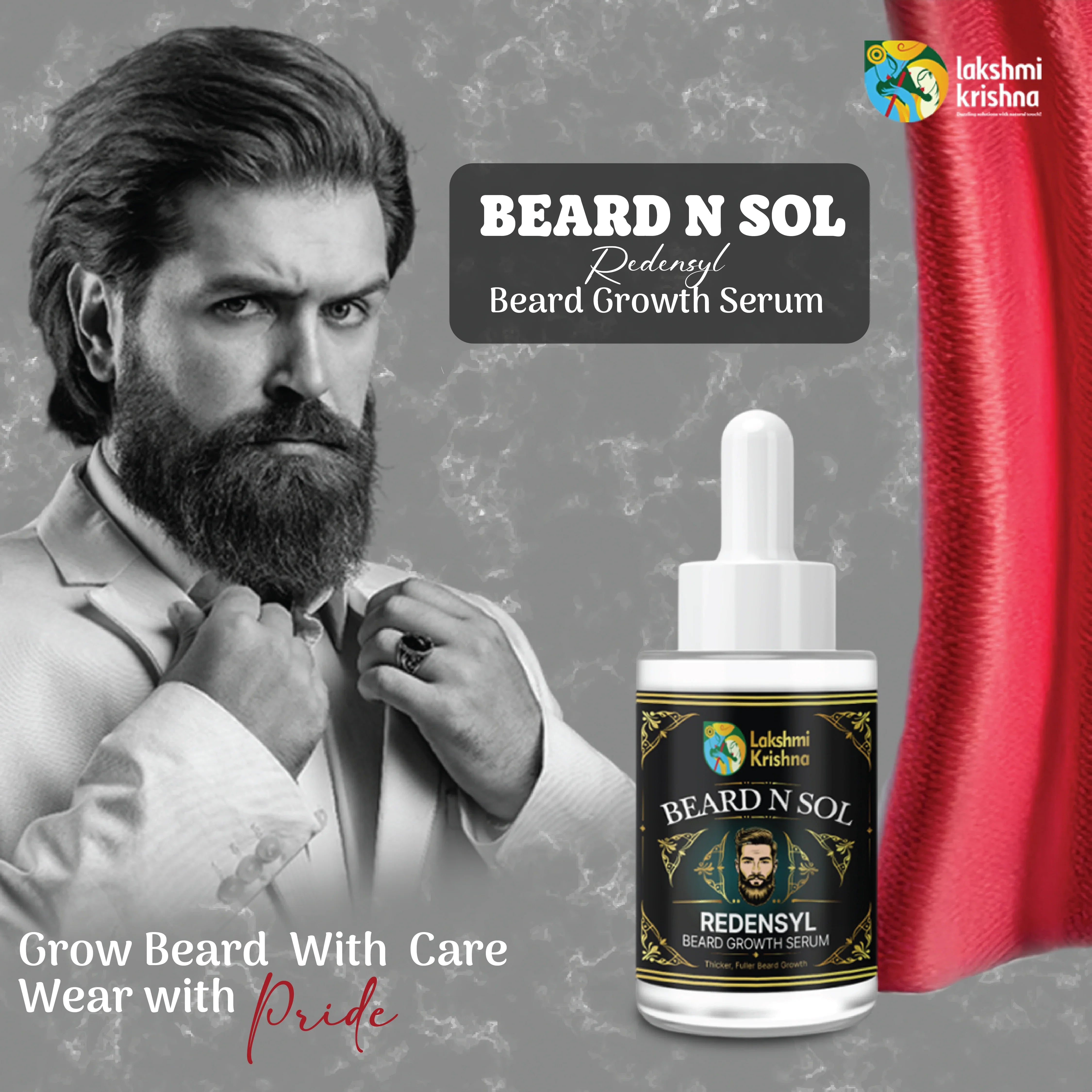 Beard N Sol Rendensyl Beard Growth Serum
