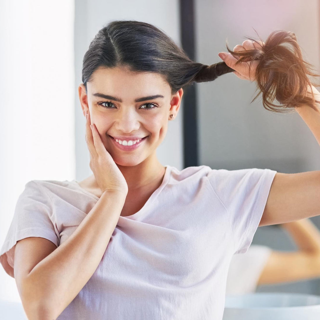 Reduces dryness & roughness