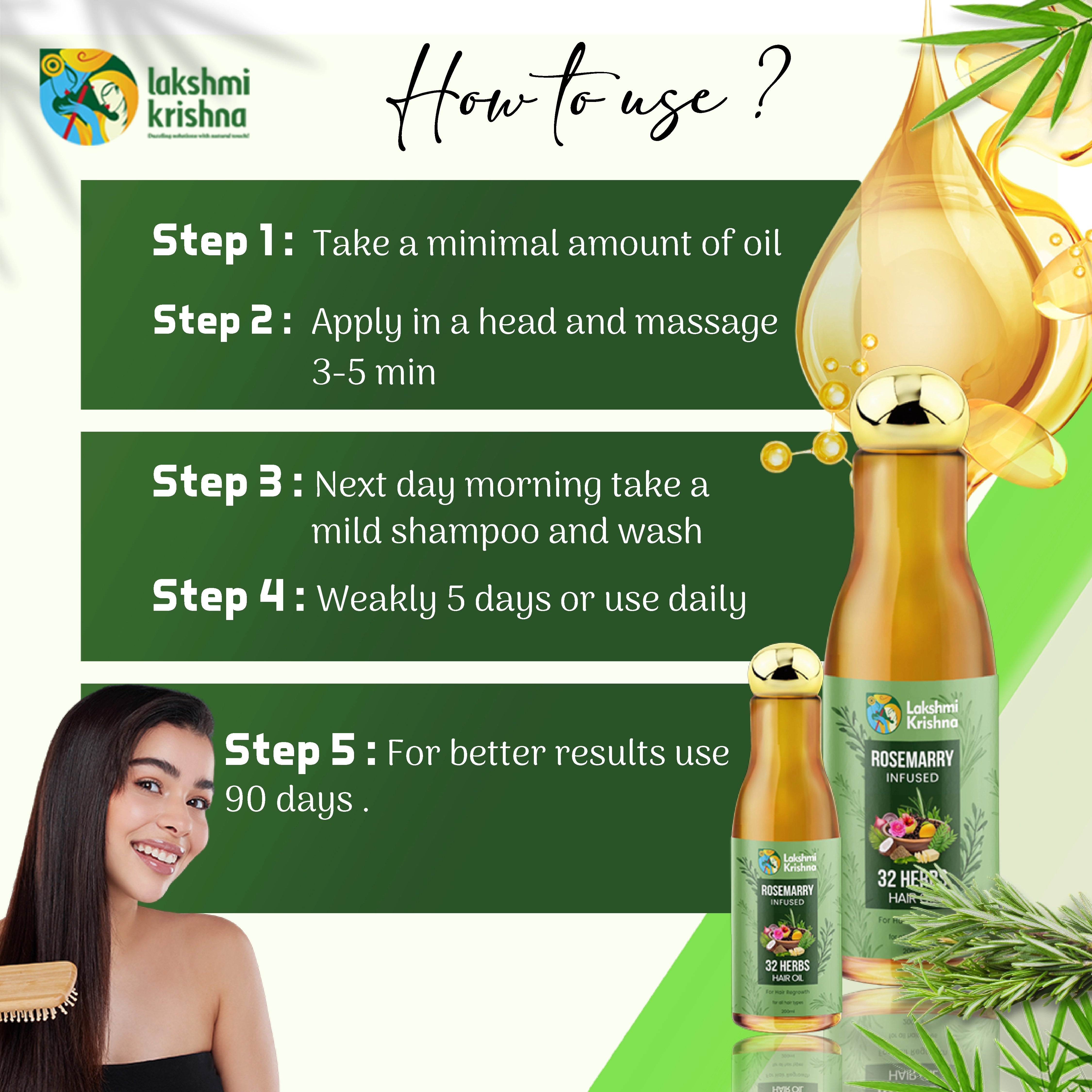 32 Herbs Hair Regrowth Oil