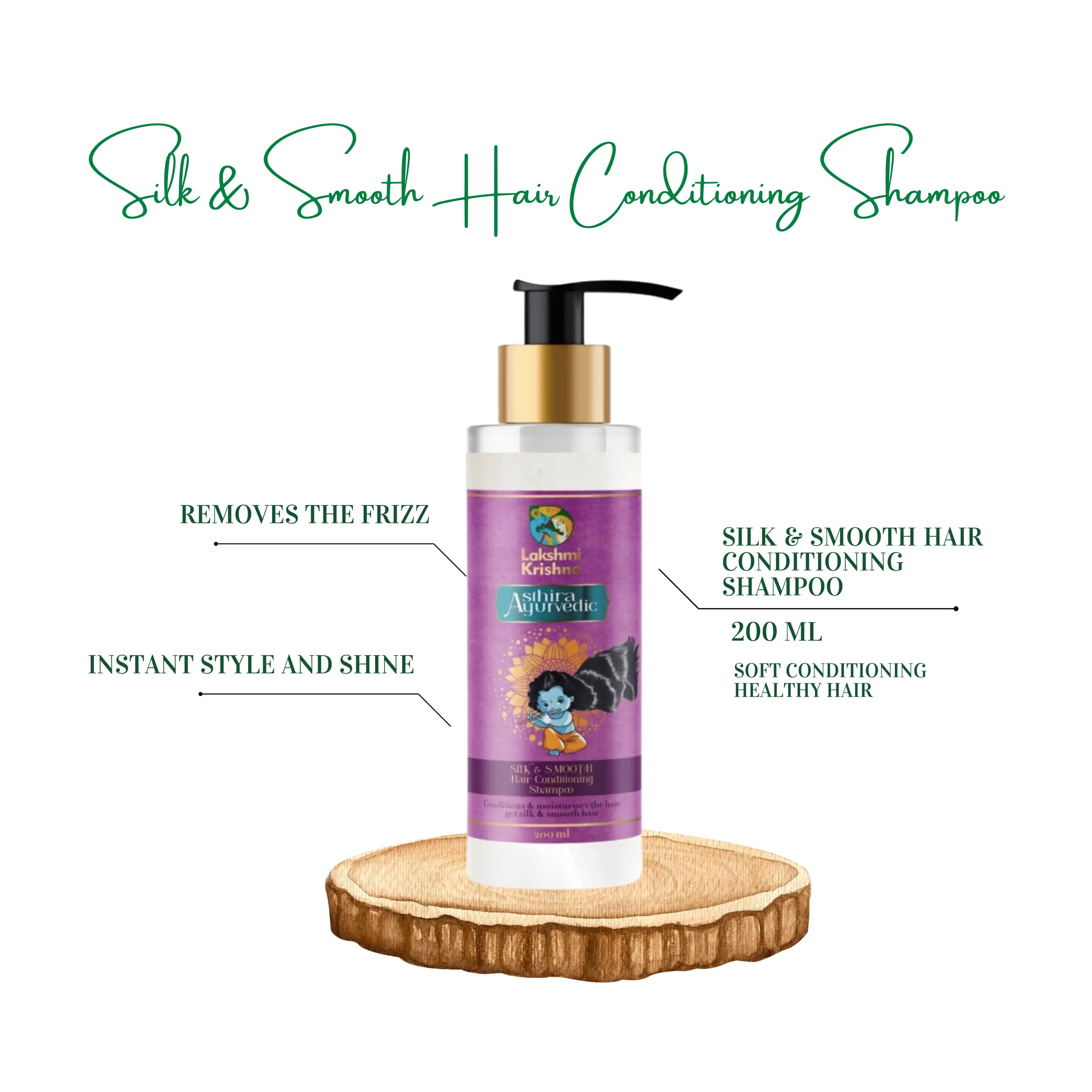 Silk & Smooth Hair Conditioning Shampoo