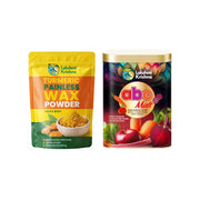 Turmeric Painless Wax Powder(Face & Body) + ABC Malt