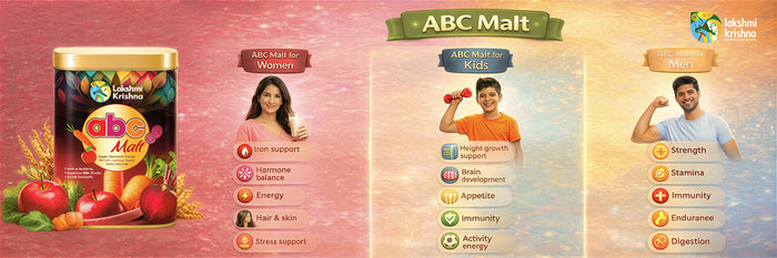 Buy ABC Malt Powder online | Lakshmi Krishna Naturals