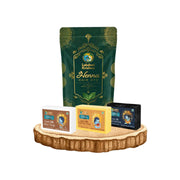 Henna Hair Dye + Goat Milk Soap Combo