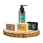 Hibiscus Shampoo + Combo of Goat Milk Soap