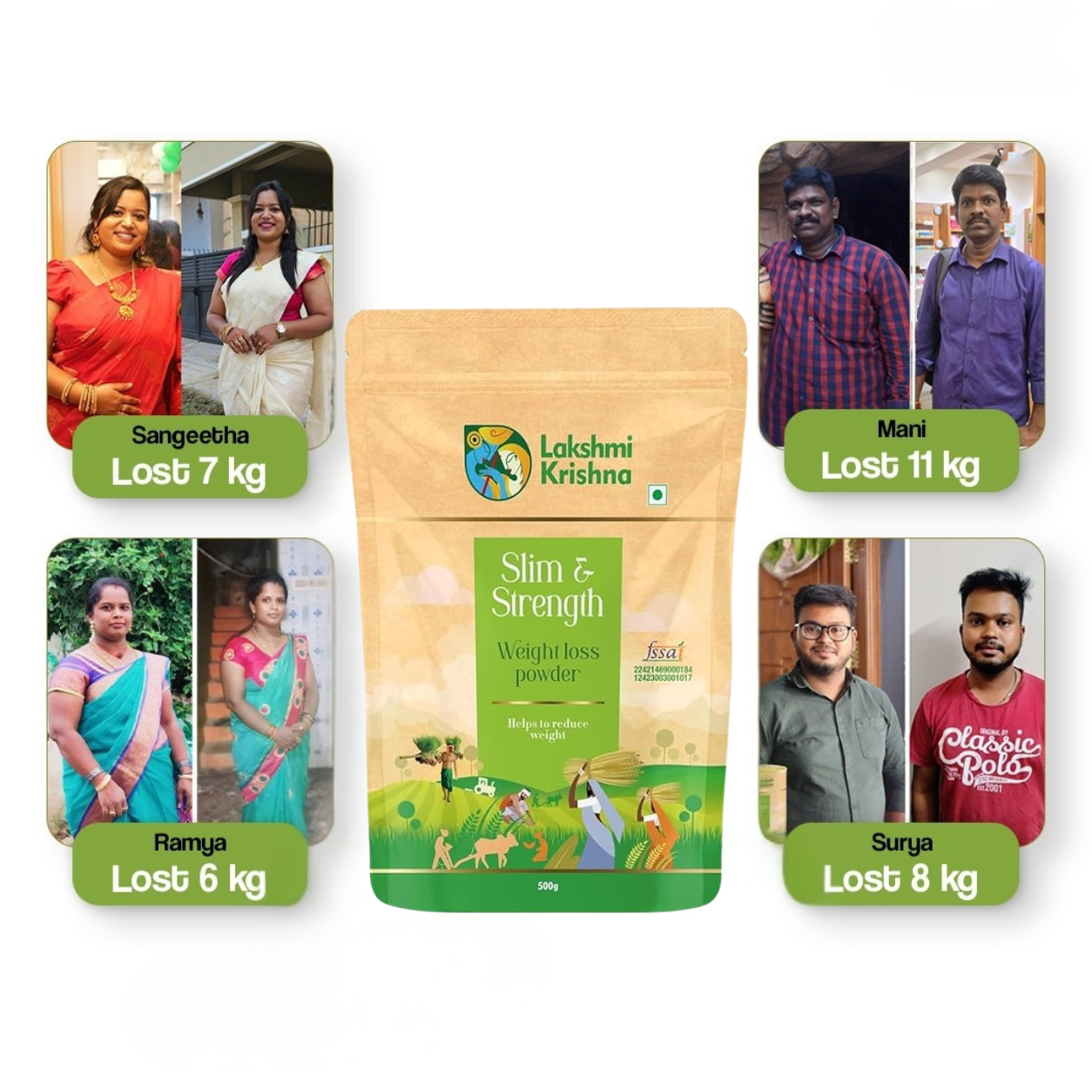 Slim And Strength Weight Loss Powder (500g)
